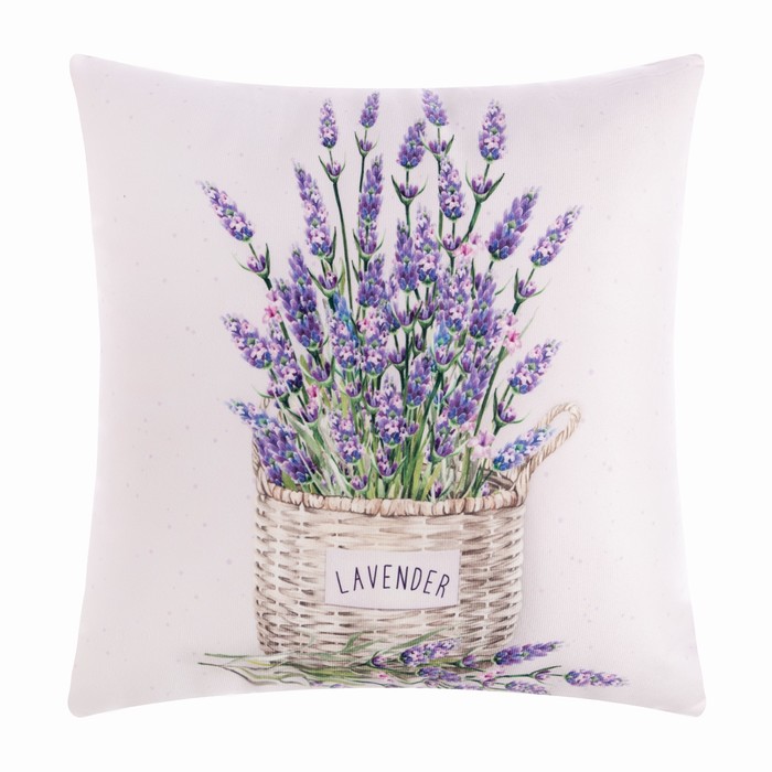 

Подушка Этель "Lavender" 40х40 см, 100% п/э