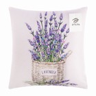 Подушка Этель "Lavender" 40х40 см, 100% п/э - Фото 5
