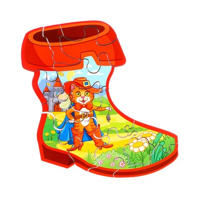 Пазл «Кот в сапогах»