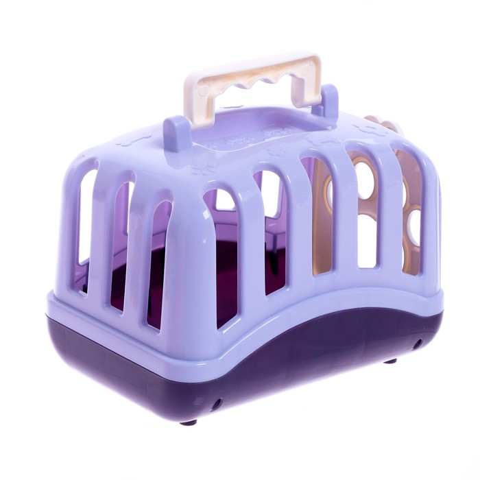 Игровой набор «Любимый Питомец» в переноске, с аксессуарами, МИКС 52240