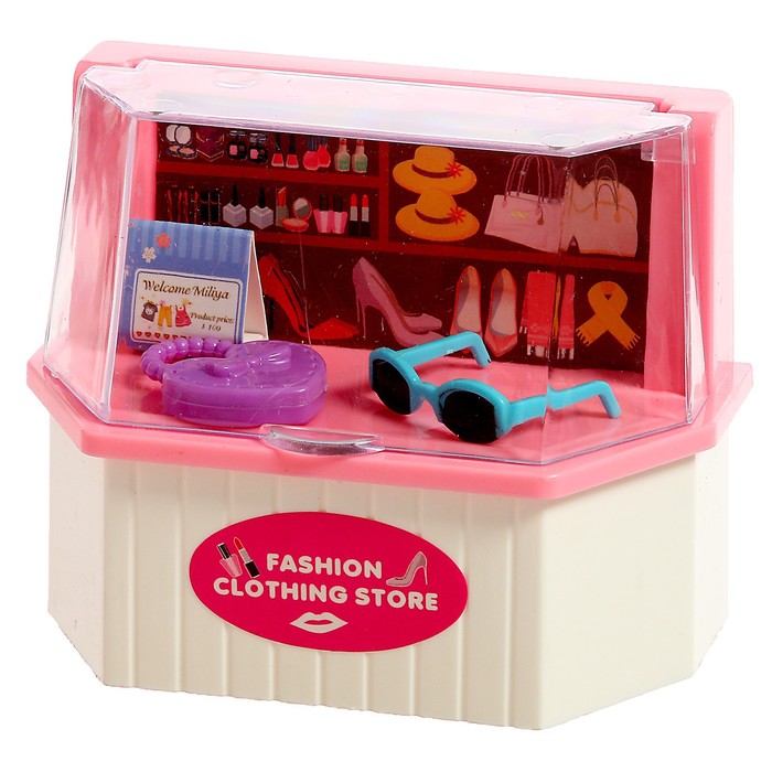 Игровой набор «Зайчик: шопинг» с набором мебели и аксессуарами 52243