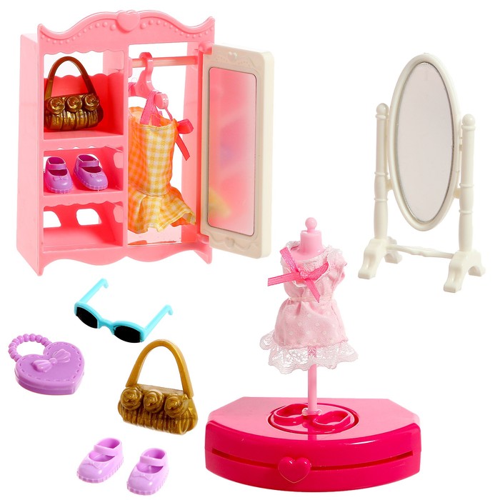 Игровой набор «Зайчик: шопинг» с набором мебели и аксессуарами 52243