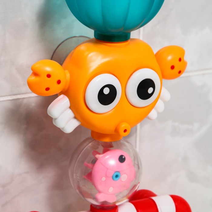 Набор игрушек для игры в ванне «Крабик MAX - мельница» 52248