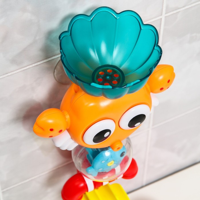 Набор игрушек для игры в ванне «Крабик - мельница» 52249