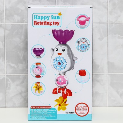 Игрушка для ванны «Пингвинчик - мельница»