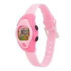 Часы наручные электронные, детские "Птички", ремешок силикон, розовый - Фото 2
