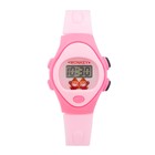 Часы наручные электронные, детские "Птички", ремешок силикон, розовый - Фото 6