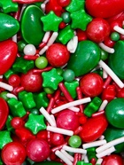 Новогодняя посыпка кондитерская "Новый год к нам мчится", 50 г - Фото 2