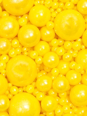 Кондитерская посыпка «Выделяйся», жёлтая, 50 г