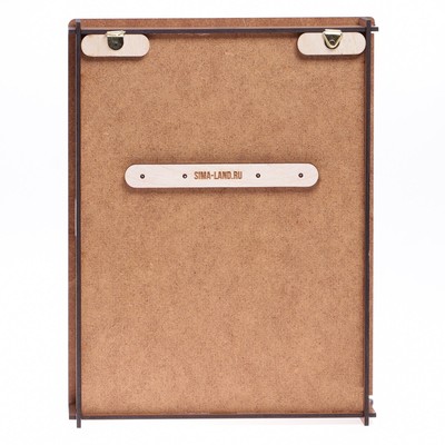 Ключница настенная - шкатулка «Правила дома», 26×20 см