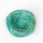 Гнездо, крашеная солома, 7 см, микс цветов - Фото 3