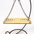 Качели большие для грызунов, 13×6 см, на цепочках, фанера - Фото 4