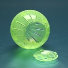 Шар для грызунов 10 см, зелёный - Фото 3