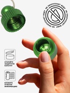 Адресник-капсула под записку «Бочонок», 1.1×2.3 см, металл, зелёный - Фото 3