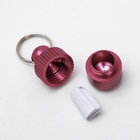 Адресник-капсула под записку «Бочонок», 1.1×2.3 см, металл, красный - Фото 6