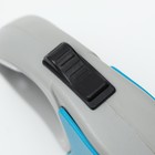 Рулетка "Классика", 5 м, до 15 кг, серо-голубая - фото 21435899