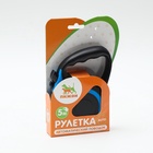 Рулетка «Зарница», 5 м, до 15 кг, чёрная, синяя - Фото 7