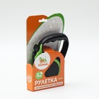 Рулетка «Зарница», 5 м, до 15 кг, чёрная, зелёная - Фото 5