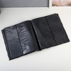 Фотоальбом на 800 фото 10х15 см "Баночки с заготовками" текстиль, чёрные листы 5х33х36 см - фото 23228730