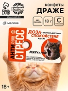 Конфеты драже освежающее с малиной «Антистресс», 18 г - Фото 1