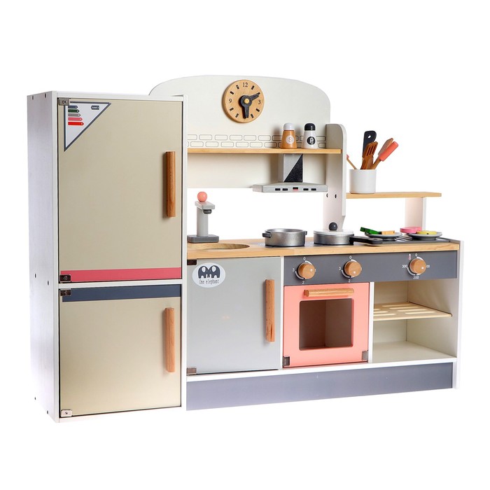 Игровой набор кухонька «Классика» 89,5×26×66 см, Уценка (помята упаковка) - Фото 1