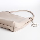 Сумка женская на молнии TEXTURA, большой размер, цвет бежевый - Фото 6