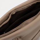 Сумка-шопер, отдел на молнии, цвет бежевый - фото 804678376