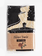 Набор кухонных полотенец «Доляна. Кофе», 2 шт., бежевые, 35×60 см - Фото 7