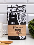 Набор кухонных полотенец Доляна Rock'n'roll, 35×60 см-4 шт., 100% хлопок - Фото 11