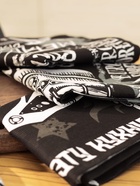 Набор кухонных полотенец Доляна Rock'n'roll, 35×60 см-4 шт., 100% хлопок - Фото 3