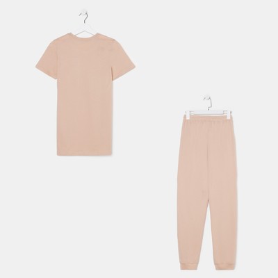 Пижама женская (футболка, брюки) KAFTAN Lion, размер 40-42