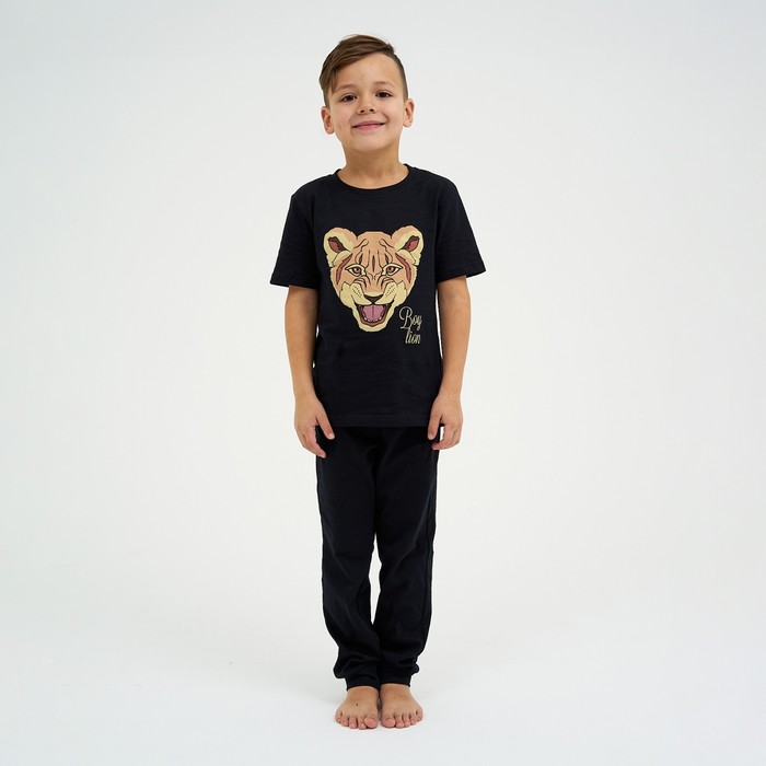 Пижама детская для мальчика KAFTAN "Lion" р.34 (122-128) - Фото 1