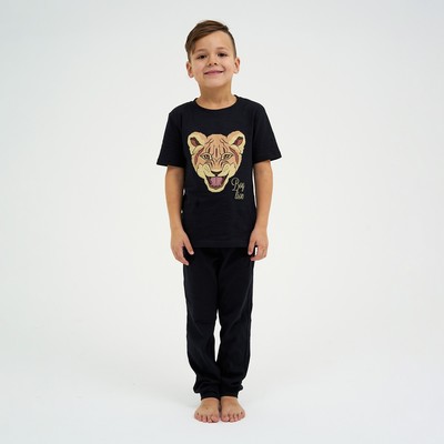 Пижама детская для мальчика KAFTAN Lion, размер 38 (146-152 см)