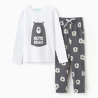 Пижама детская для девочки KAFTAN "Bear" рост 110-116 (32) - Фото 7