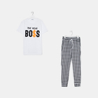 Пижама мужская (футболка и брюки) KAFTAN "Boss" р.52 - Фото 7