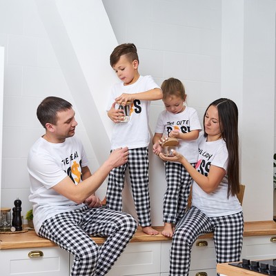 Пижама женская: футболка, брюки, KAFTAN Boss, размер 40-42