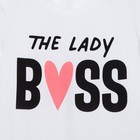 Пижама женская (футболка и брюки) KAFTAN "Boss" р. 48-50 7096223 - фото 14004349