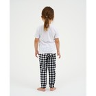 Пижама детская для девочки KAFTAN "Boss" рост 122-128 (34) - Фото 3