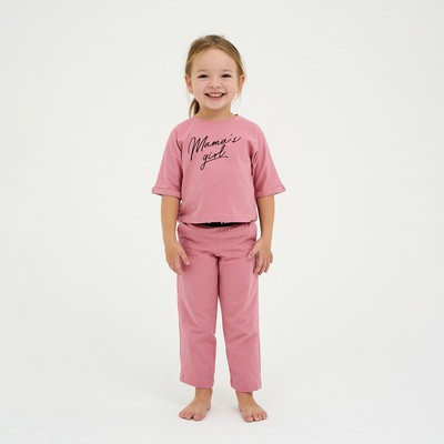 Пижама детская для девочки KAFTAN "Pink" рост 98-104 (30)