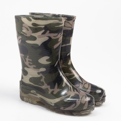 Сапоги для мальчиков, цвет МИКС, размер 27