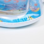 Акваковрик Крошка Я «Морские жители» надувной, развивающий, водный коврик, 65×50 см - Фото 3