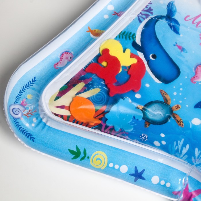 Акваковрик развивающий для малышей «Русалочка», 65х50 см 52258