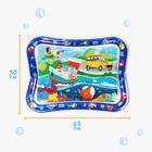 Акваковрик Крошка Я «Транспорт» надувной, развивающий, водный коврик, 65x50 см - Фото 2