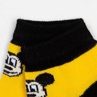 Носки Микки Маус, желтый, 10-12 см - фото 25444332