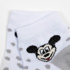 Носки Микки Маус, белый, 6-8 см - фото 24072834