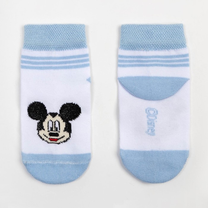 

Носки "Mickey Mouse", Микки Маус, белый, 10-12 см