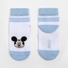 Носки "Mickey Mouse", Микки Маус, белый, 14-16 см - фото 9498637