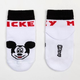 Носки 'Mickey Mouse', Микки Маус, белый, 10-12 см Ош