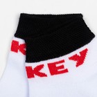 Носки "Mickey Mouse", Микки Маус, белый, 12-14 см - фото 25426747