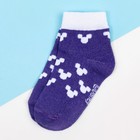 Носки Микки Маус, фиолетовый, 10-12 см - фото 9498700